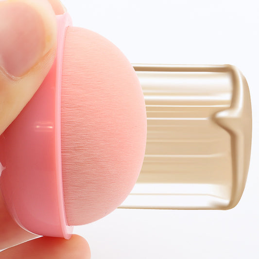 New portable diamond foundation brush, soft and tight fiber bristle ABS shell, makeup docile foundation brush