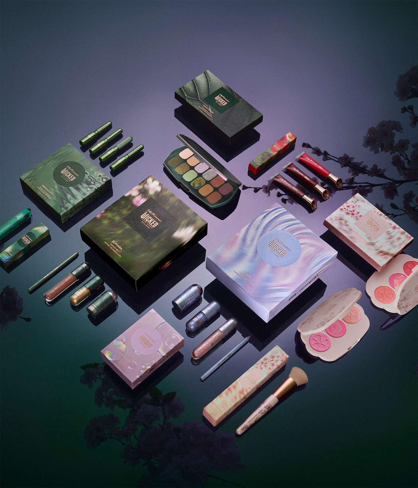 r.e.m. beauty x Wicked: For Good full collection bundle