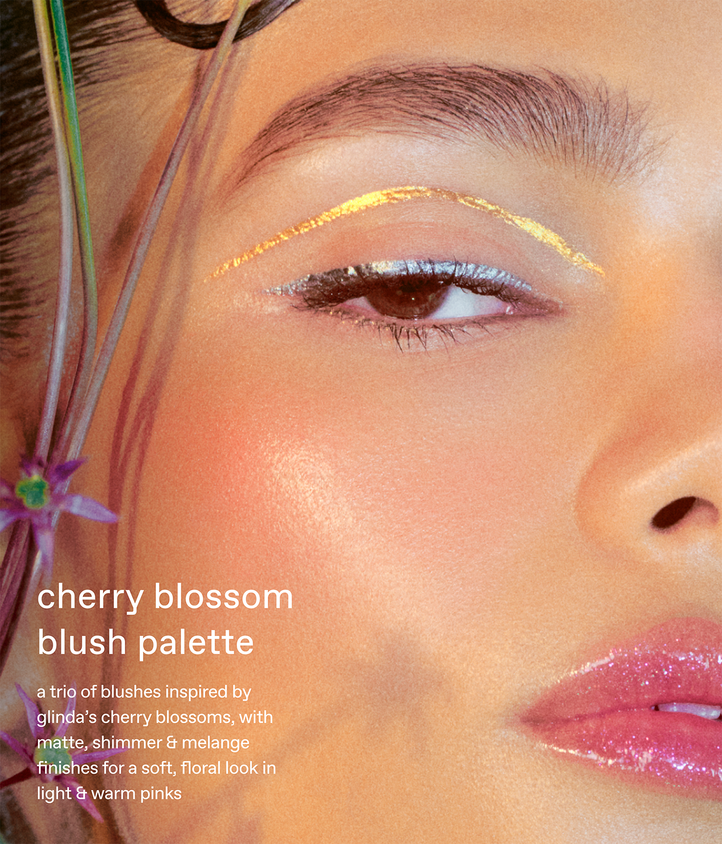 r.e.m. beauty x Wicked: For Good Cherry Blossom Blush Palette