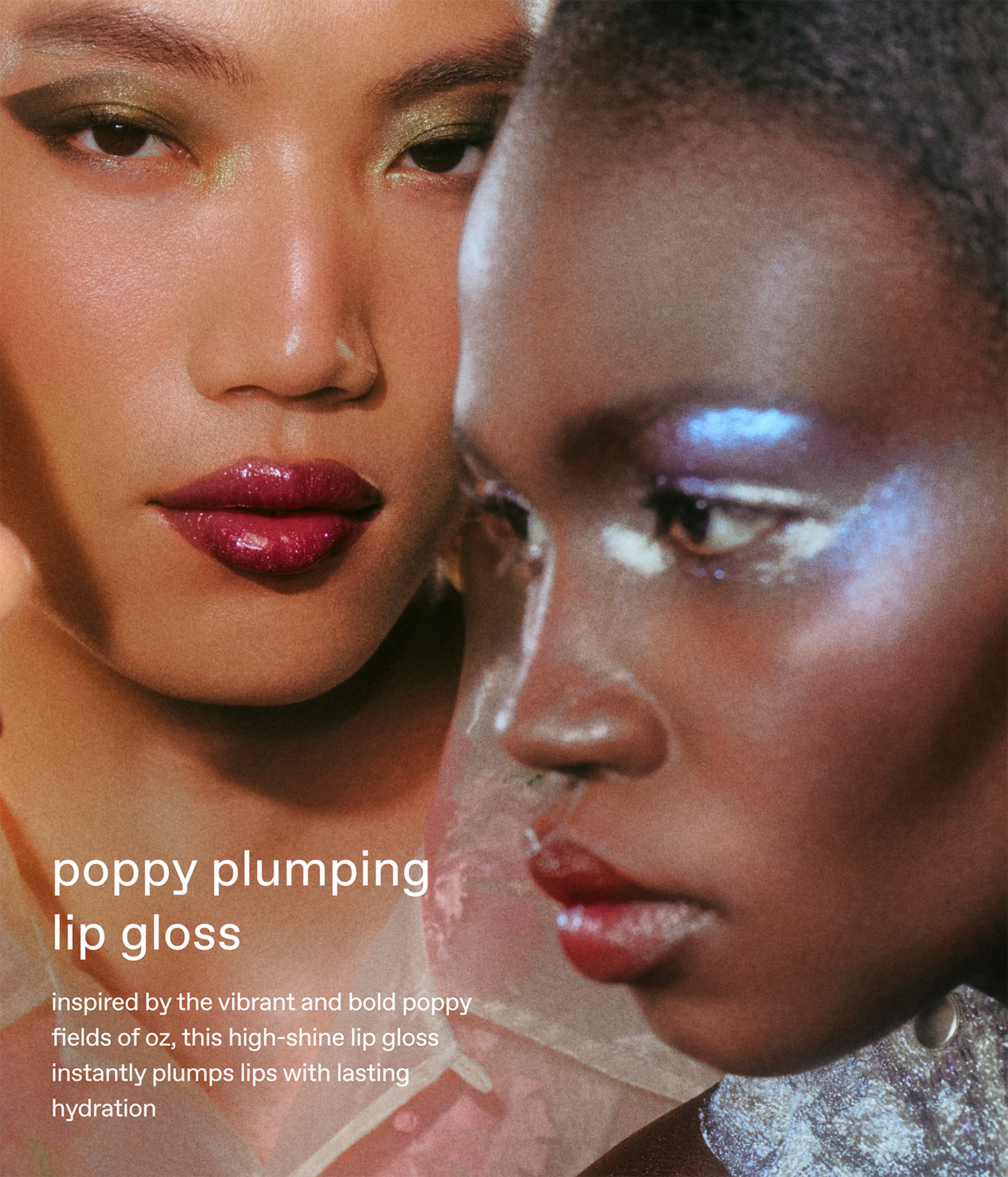 r.e.m. beauty x Wicked: For Good Poppy Plumping Lip Gloss