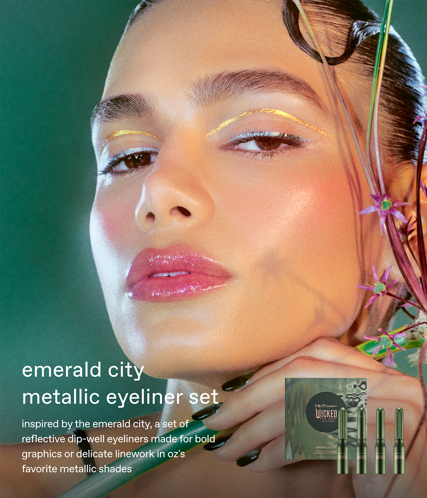 r.e.m. beauty x Wicked: For Good full collection bundle