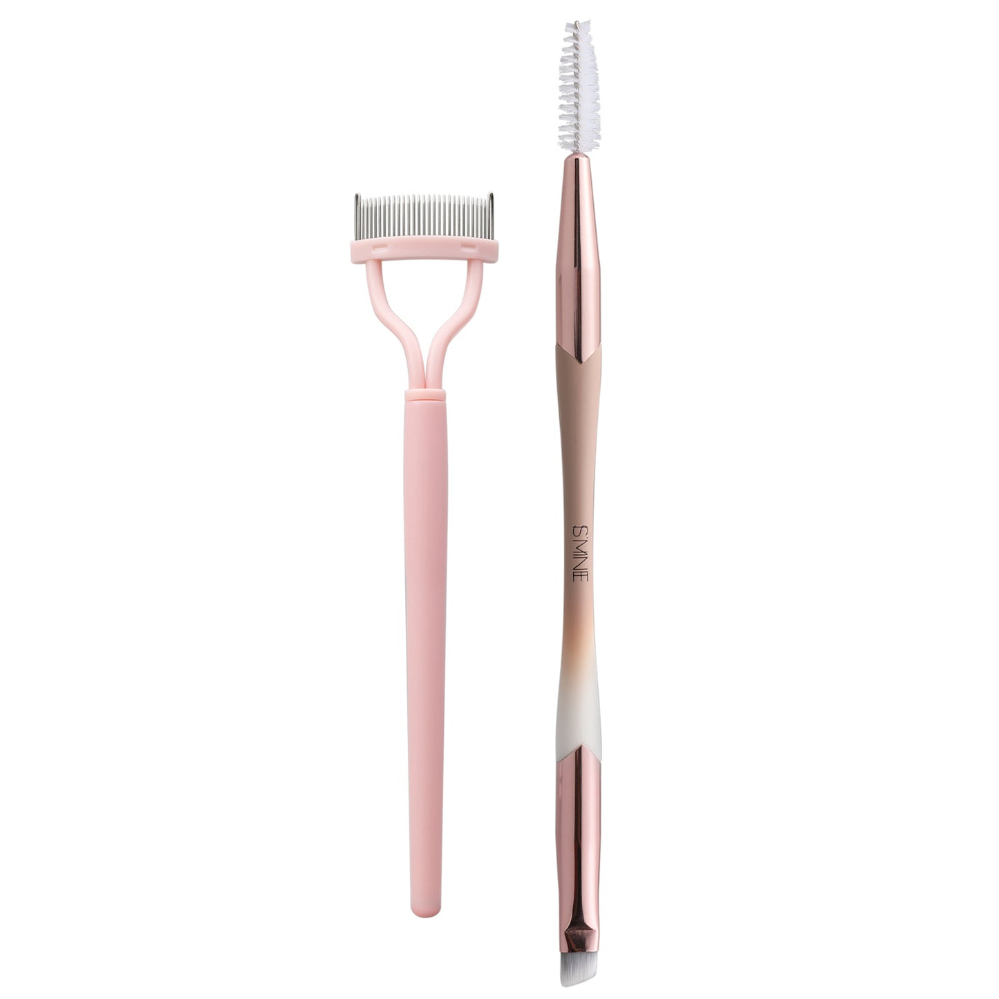 New product eye makeup double-head folding eyelash brush steel needle eyelash comb portable beauty tool two optional