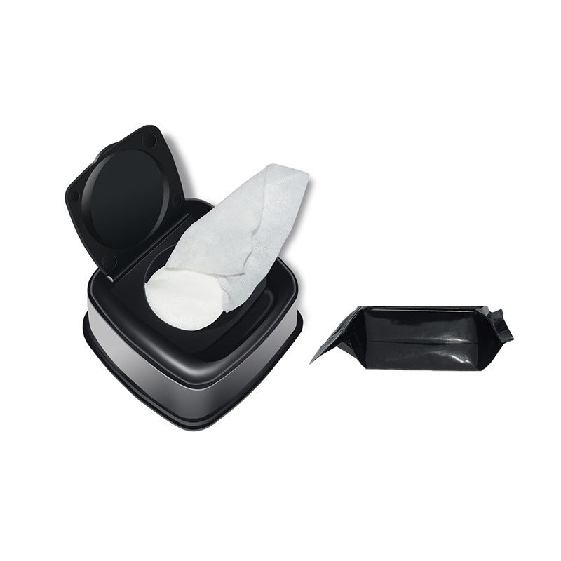 Gentle and clean makeup remover, flexible and skin-friendly, packed in a plastic box with hyaluronic acid essence