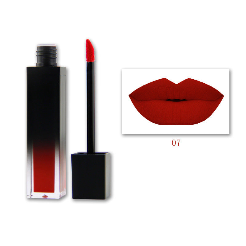 8-Color lipstick long-lasting non-fading waterproof lipstick, lipstick lip gloss matte silky lipstick