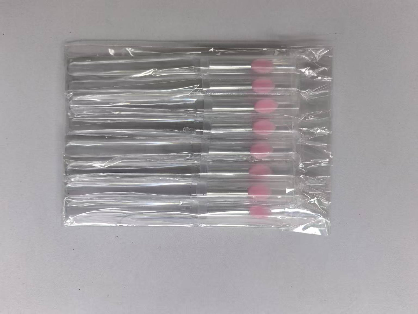 Portable Lip Brush with Cover Lip Smudge Brush Round Head Mini Portable Lipstick Brush Concealer Brush Soft Bristle Makeup Brush