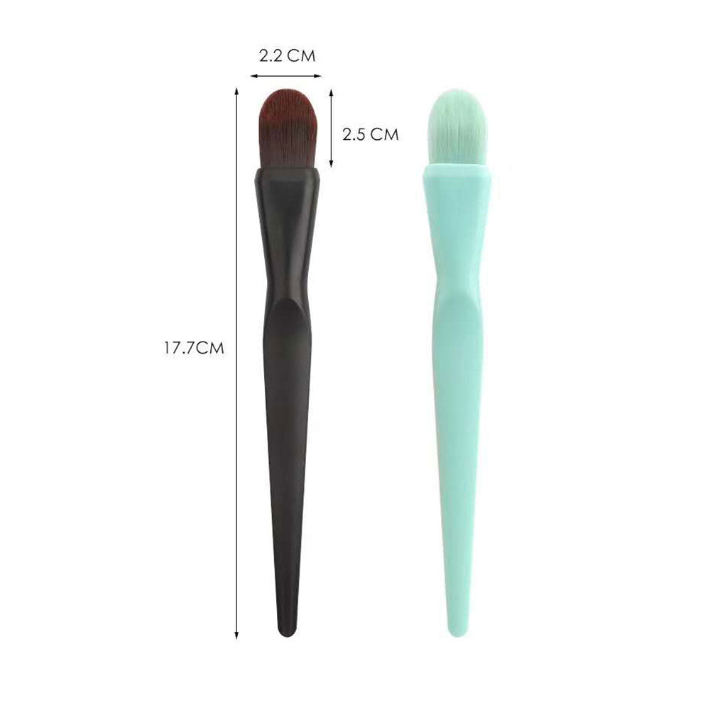 Single mask brush Foundation brush, soft elastic fiber hair, feel oil brush handle, even makeup mask brush