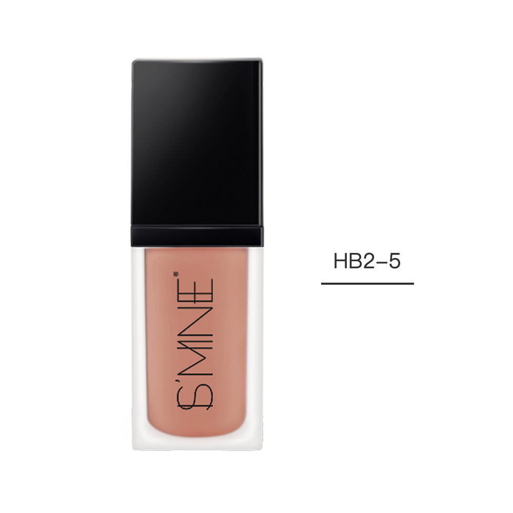 Five-color vitality liquid blush modifies the face shape naturally obedient color-developing liquid blush