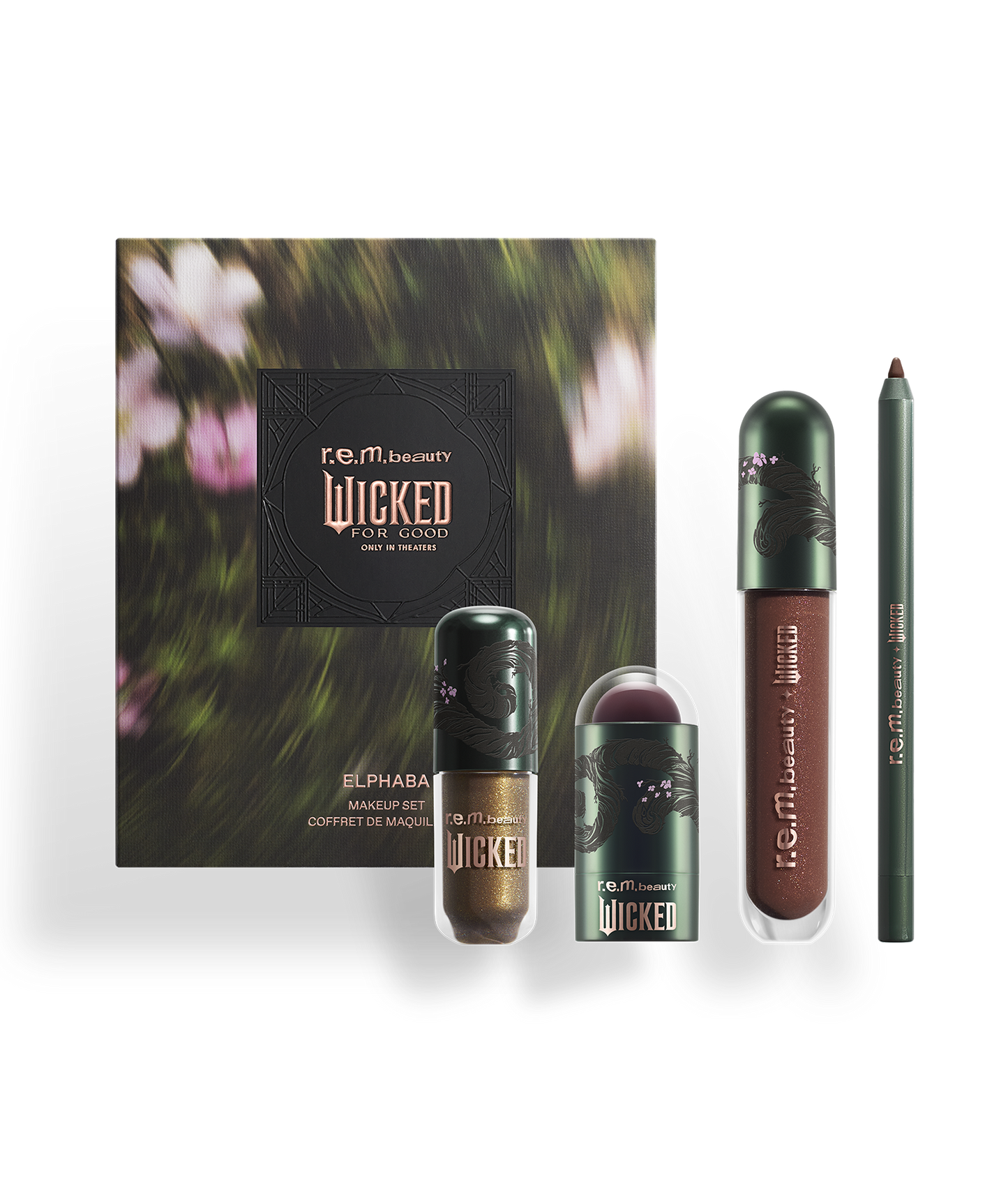 r.e.m. beauty x Wicked: For Good Elphaba Makeup Set