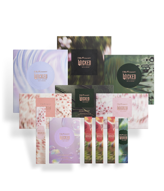 r.e.m. beauty x Wicked: For Good full collection bundle