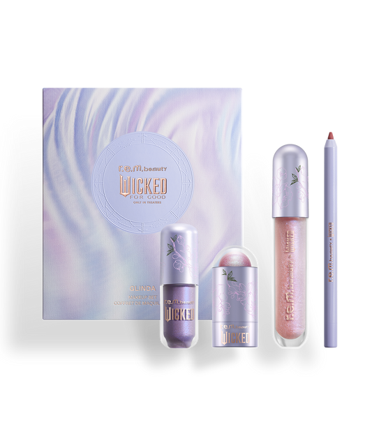 r.e.m. beauty x Wicked: For Good Glinda Makeup Set